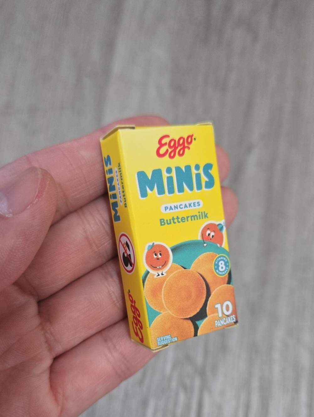 Eggo Minis Buttermilk Pancake Toy Box - Yellow